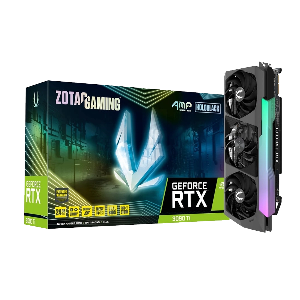 کارت گرافیک زوتاک ZOTAC GAMING GeForce RTX 3090 Ti AMP Extreme Holo - پی سی کالا