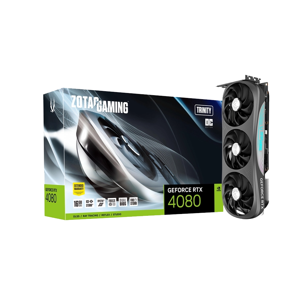 کارت گرافیک زوتاک ZOTAC GAMING GeForce RTX 4080 16GB Trinity OC GDDR6X - پی سی کالا